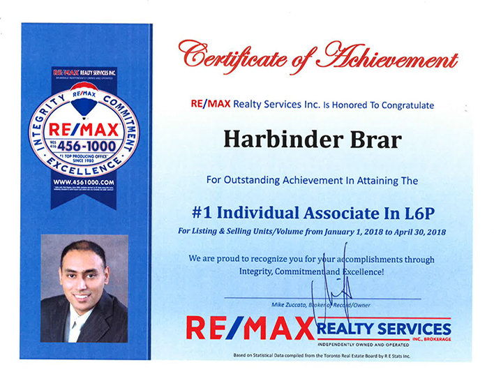 RE/MAX achievement recognition, January 2018